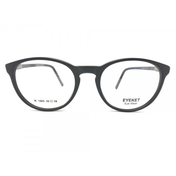 Eyeket Black Matt Oval