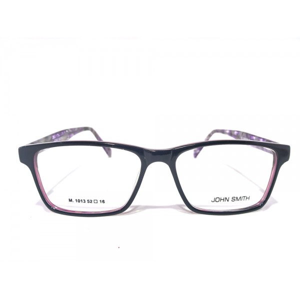 John Smith Black With Printed Purple Square
