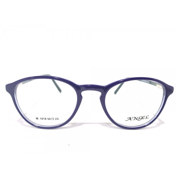 Angel Navy blue With Green Oval