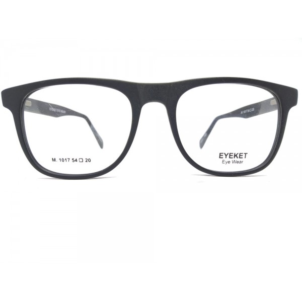 Eyeket Black Matt Oval