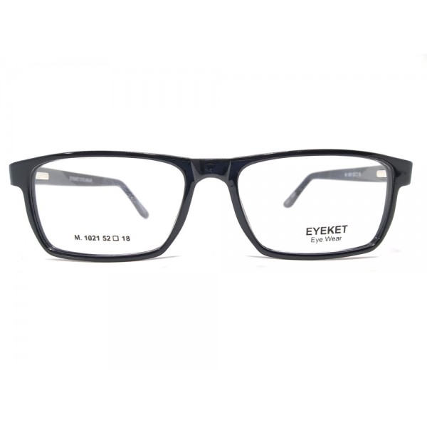 Eyeket Black Shine Rectangle