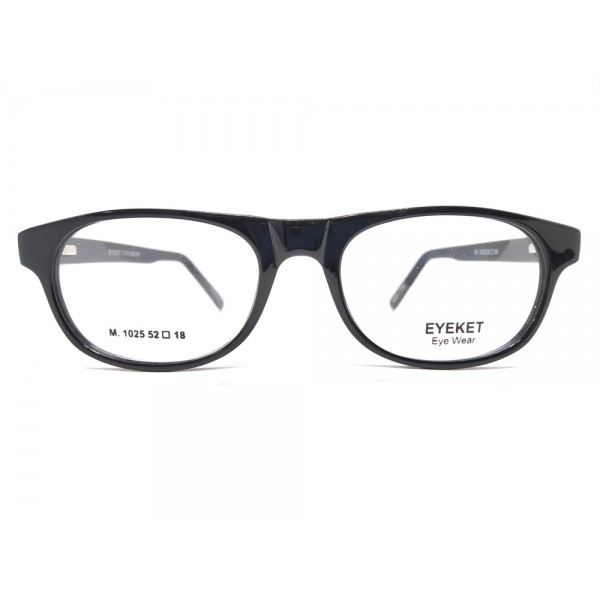 Eyeket Black Shine Oval