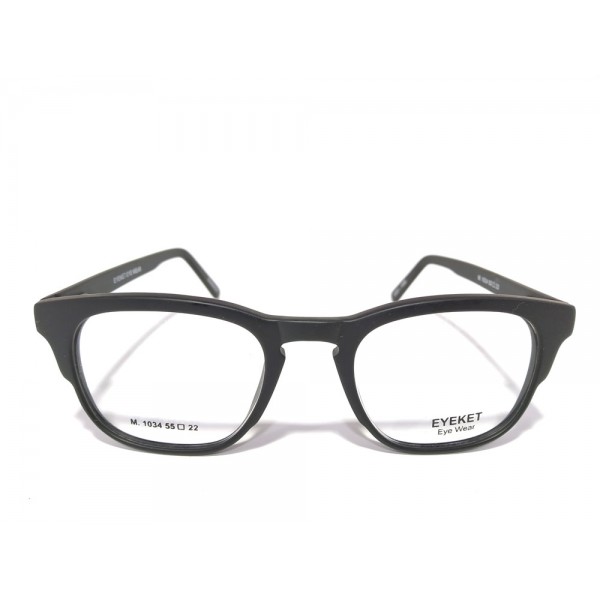 Eyeket Black Matt Oavl