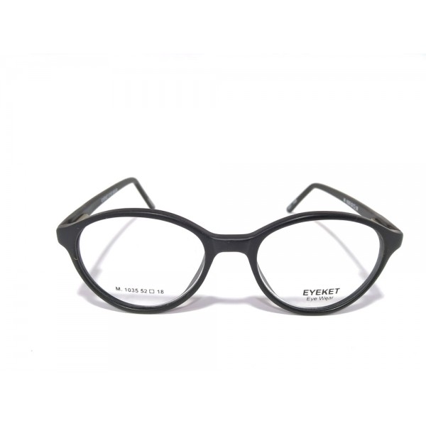 Eyeket Black Matt Oavl