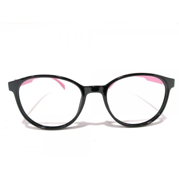 Kavita Black With Pink Oval