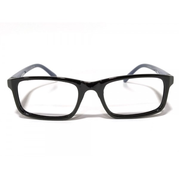 U Eyewear Black Grey Rectangle