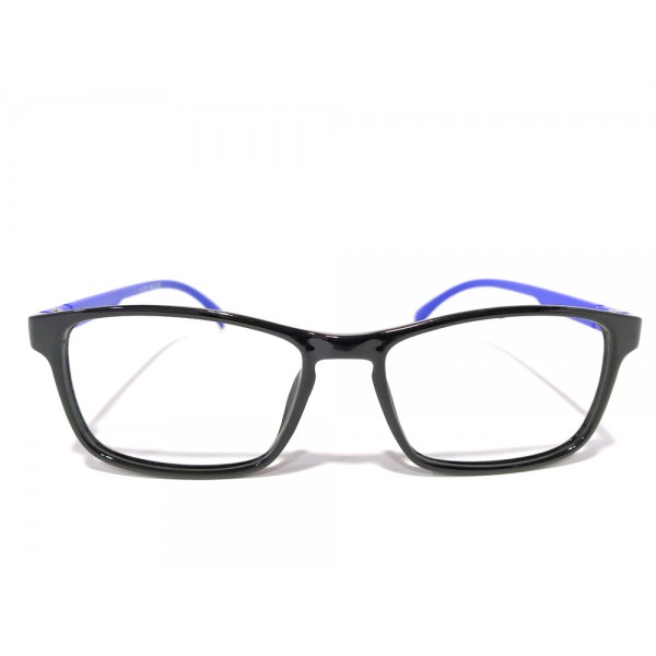 Kavita Black With Blue Square