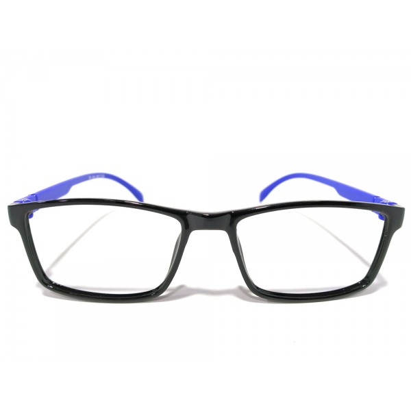 Kavita Black With Blue Square