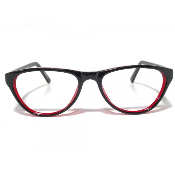Eyeket Black Red Cat Eye