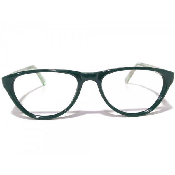Eyeket Zed Green White Cat Eye
