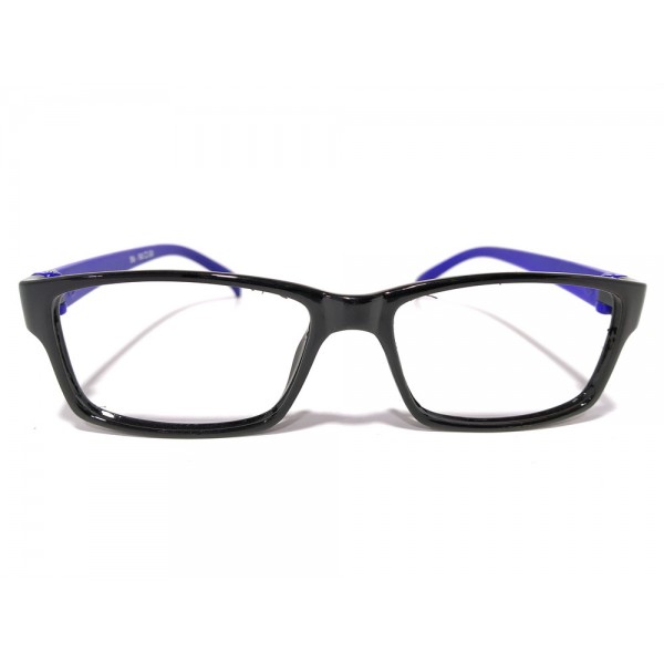 Kavita Black With Blue Rectangle