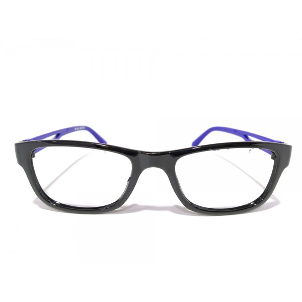 Kavita Black With Blue Square