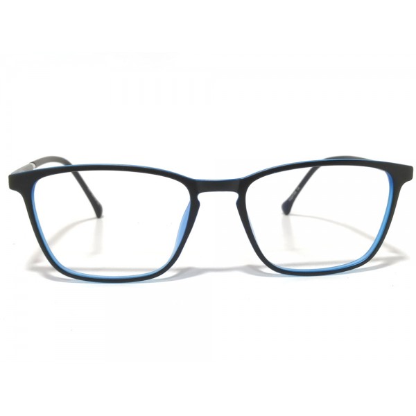 Fighter Black Blue Grey Square