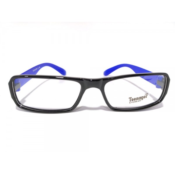 Teenager Black With Blue 