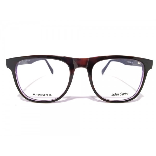 John Carter Black With Purple Square 