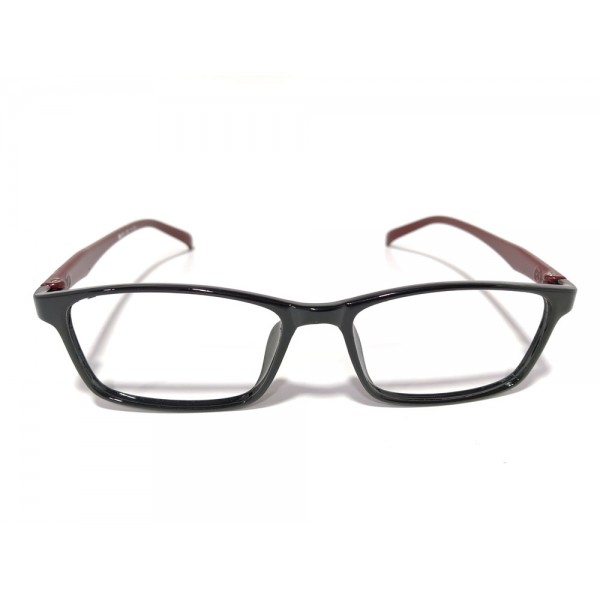 Kavita Black With Maroon Square