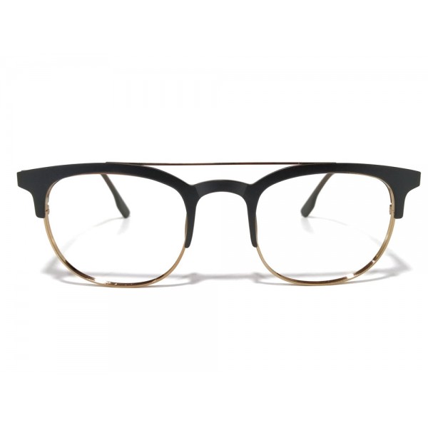 Vistro Black Matt  With Gold Oval