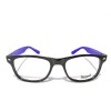 Teenager Black With Blue