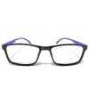 Kavita Black With Blue Square