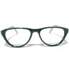 Eyeket Zed Green White Cat Eye