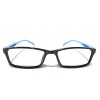 Kavita Black With Skyblue Rectangle