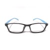 Kavita Black With Skyblue Square
