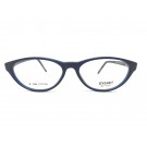 Eyeket Blue Matt Cat Eye