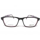 Hulk  Black With Printed Purple Square