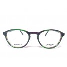 Angel Printed Green Oval