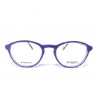 Angel Printed Purple Oval