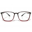 Hybrid Red Black Square