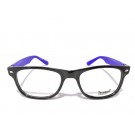 Teenager Black With Blue