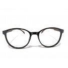 Kavita Black With Maroon Oval