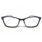 Kavita Black With Purple Square