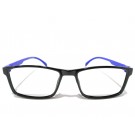 Kavita Black With Blue Square