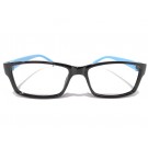 Kavita Black With Skyblue Rectangle