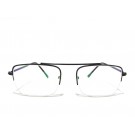 Vision Plus Black Half Rim Wayfarer Sunglasses