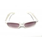 Vision Plus White Full Rim Wayfarer Sunglasses