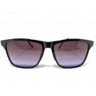 Vision Plus Black With Silver Full Rim Wayfarer Sunglasses