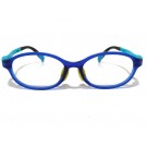 Hardy Multicolor Blue Oval 
