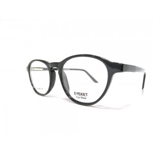 Eyeket Black Shine Oval