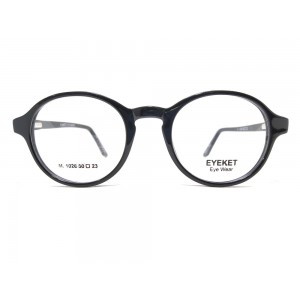 Eyeket Black Shine Oval