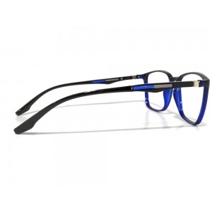 Hybrid Blue Black Square