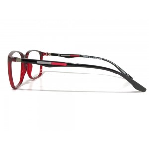 Hybrid Red Black Square