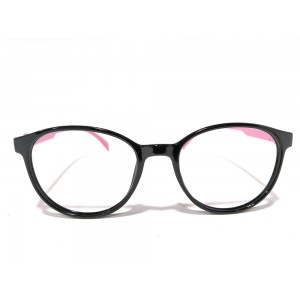 Kavita Black With Pink Oval