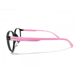 Kavita Black With Pink Oval