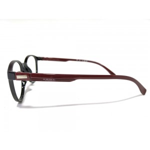 Kavita Black With Maroon Oval