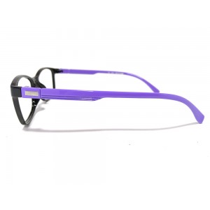 Kavita Black With Purple Square