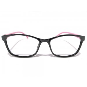 Kavita Black With Pink Square
