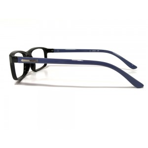 U Eyewear Black Grey Rectangle